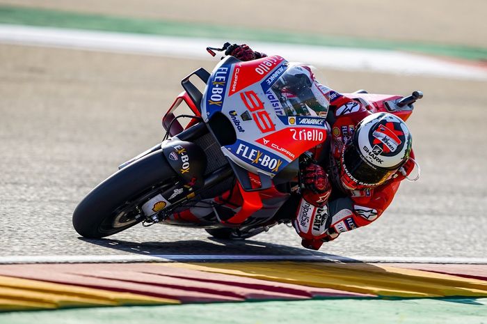 Jorge Lorenzo raih pole position di MotoGP Aragon 2018