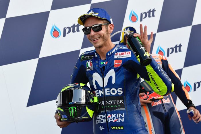 Valentino Rossi kaget dengan performa Yamaha di MotoGP Thailand