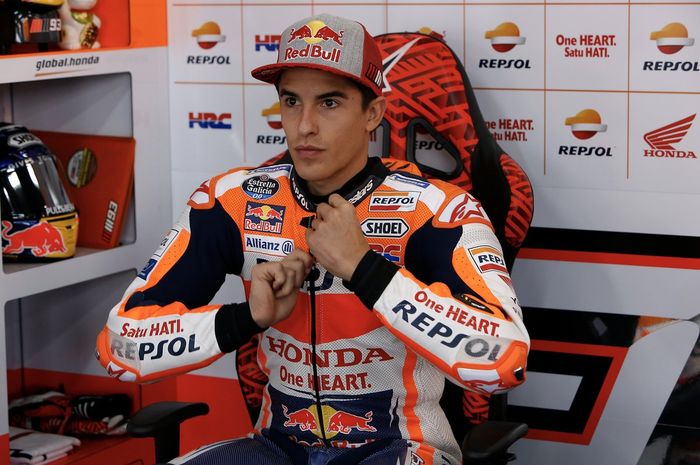 Marc Marquez memutuskan tidak turun saat FP2 MotoGP Jepang