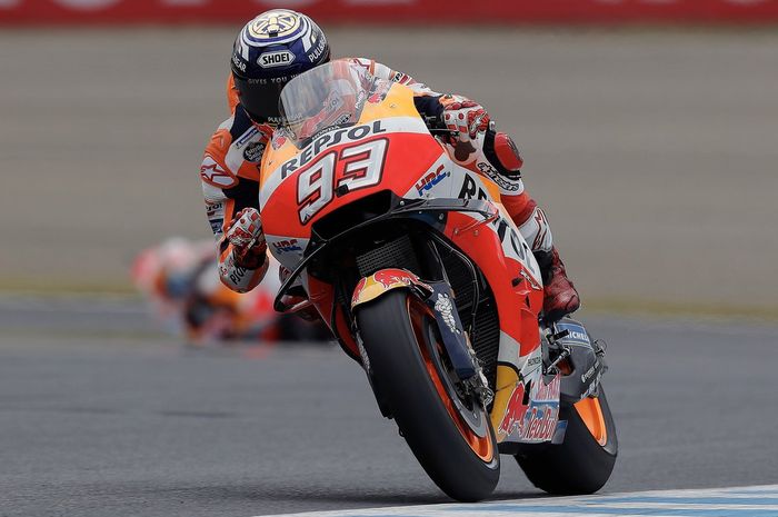 Marc Marquez berhasil menang di MotoGP Jepang