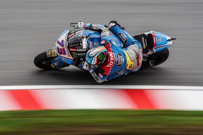 Marc Marquez langsung tancap gas di awal sesi kualifikasi Moto2 Malaysia