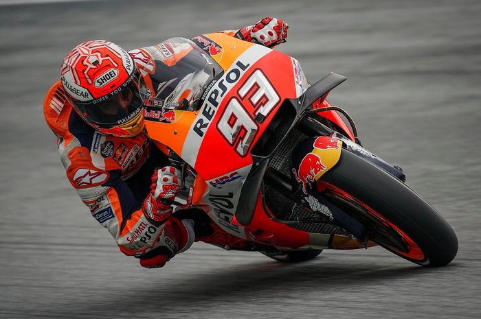 Marc Marquez tampil perkasa di FP1 MotoGP Valencia