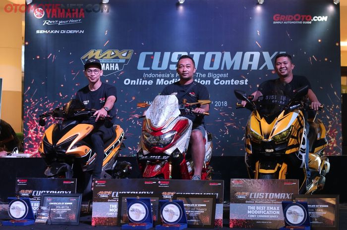 Para pemenang Customaxi Yamaha 2017