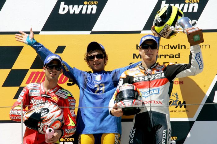 Podium MotoGP Jerman 2006