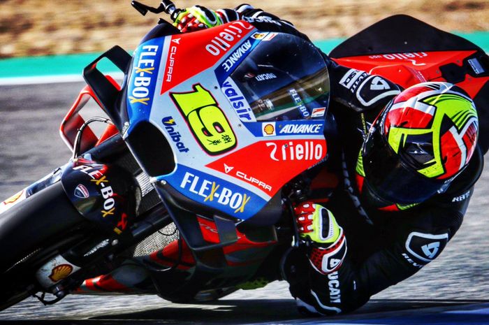 Alvaro Bautista dan Desmosedici 'Kepala Cumi-Cumi' di bagian buritannya