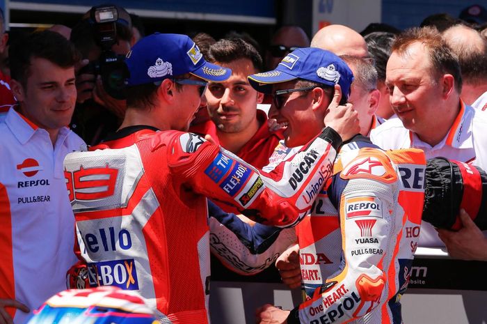 Jorge Lorenzo dan Marc Marquez