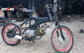 Video Sepeda BMX Dicangkok Mesin Honda Astra Grand, Tangkinya Enggak Biasa!