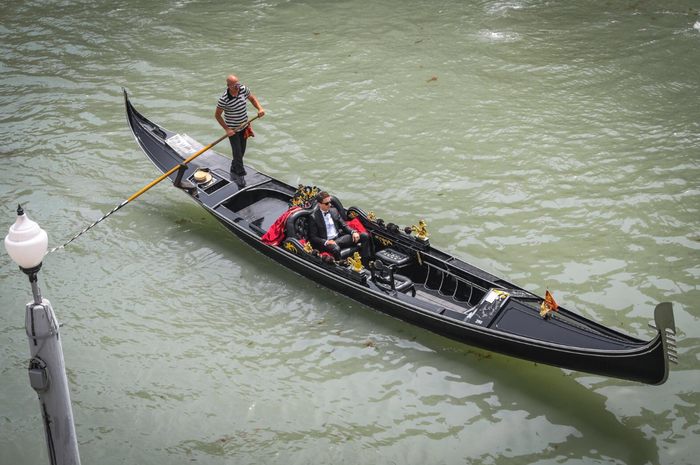 Jorge Lorenzo jalan-jalan ke Venice jelang MotoGP Italia