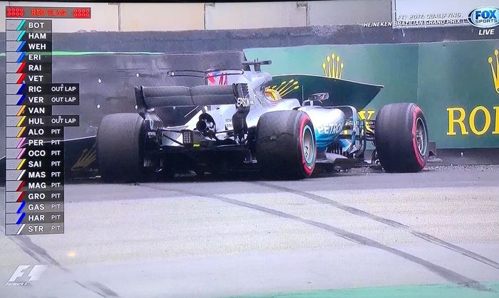 Lewis Hamilton kualifikasi GP F1 Brasil