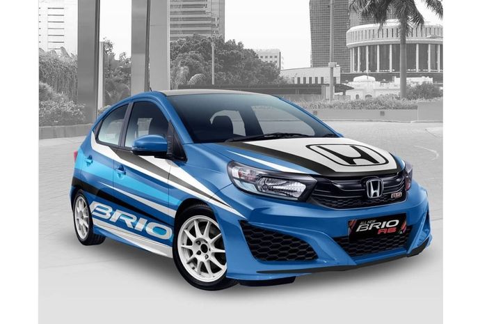 Modifikasi digital All New Honda Brio