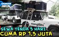 Pasang Rooftop Tent Buatan Anak Negeri Ini Mulai Rp 4 Jutaan, Sewa 5 Hari Cuma Rp 1,5 Juta!