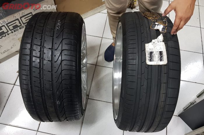 Jenis Tapak Ban Asimetris