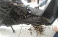 Ngeri! Bongkar Bodi Honda Vario, Tulang Belulang Langsung Berserakan