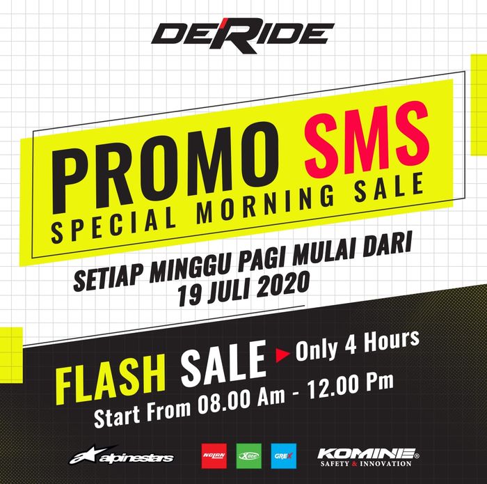 Promo special morning sale (SMS)