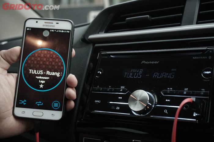 Head unit Honda Brio Satya bisa diatur via smartphone