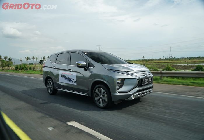 Mitsubishi Xpander yang dipakai di Ekspedisi Tol Trans Jawa