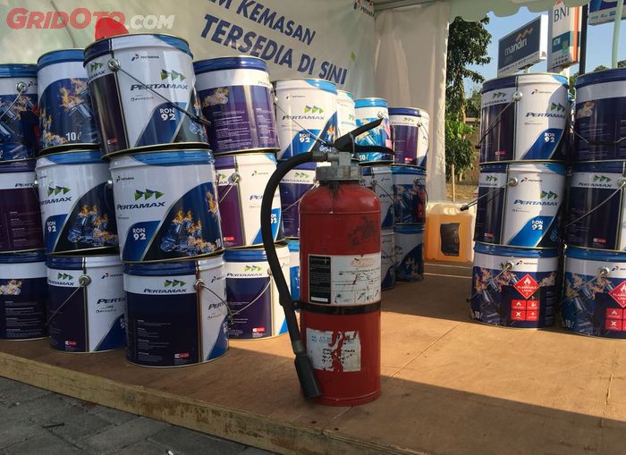 Kiosk Pertamax disediakan perangkat keselamatan standar SPBU