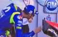 Usai Kualifikasi MotoGP Thailand, Valentino Rossi Ketuk Motor Andrea Dovizioso