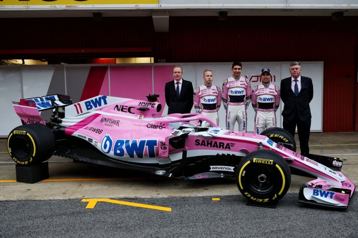 Force India VJM11 mendapat 56 vote