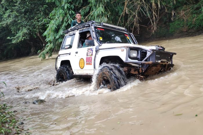 Event Bogor 4x4 Pra Djilid X2023, berlangsung di perumahan Adhi City Sentul