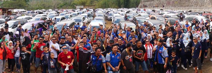 Peserta gathering Mobilio Indonesia di Ponorogo