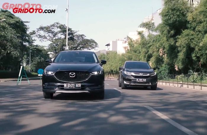 Parameter kenyamanan CX-5 dan CR-V memiliki poin yang sama