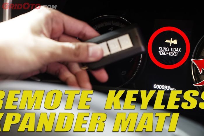 Cara atasi remote keyless Mitsubishi Xpander mati