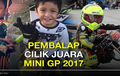 Keren! Tonton Aksi Memukau Pembalap Cilik 4 Tahun Juara MiniGP 2017