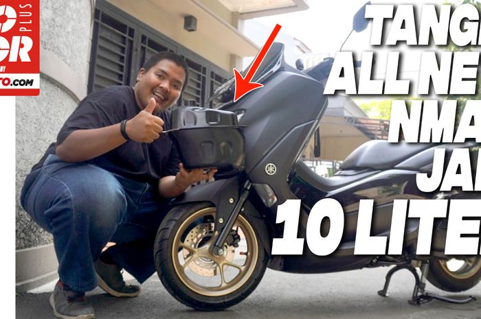 Yamaha All New NMAX pasang tangki 10 liter