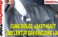 Cuma Modal Body Lotion, Jaket Kulit Buat Turing Jadi Mulus Lagi