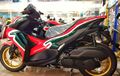 Sisain Gaji, Yamaha Aerox 155 Jadi Antik di Jalan Berlivery Caltex Edition