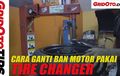 Video Cara Ganti Ban Motor Pakai Mesin Tire Changer 