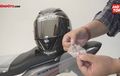 Pasang Tear Off di Helm, Biar Visor Enggak Baret-baret