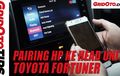Video Cara Pairing Handphone Ke Head Unit Toyota Fortuner