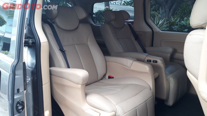 Desain jok Hyundai H1 Royale seperti jok pesawat kelas bisnis