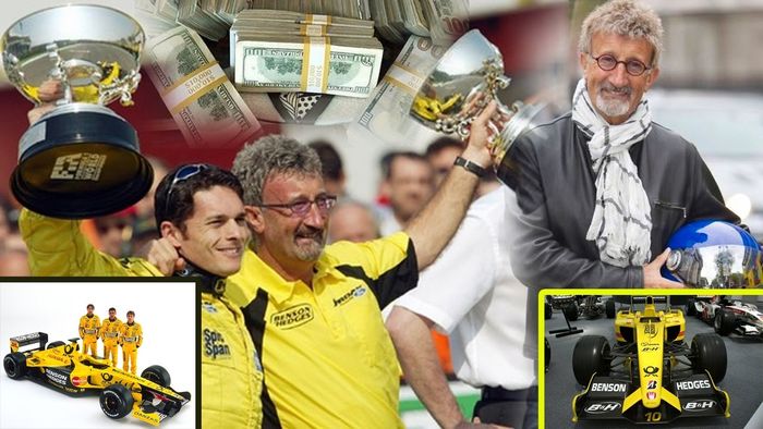 Eddie Jordan, pendiri dan pemilik tim F1 Jordan yang berkompetisi sejak 1991 sampai 2005