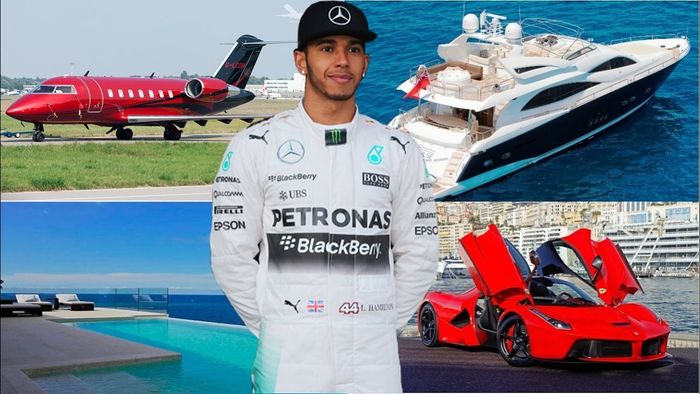 Inilah yang dimiliki juara dunia F1 Lewis Hamilton, seperti ditampilkan pada YouTube Pikata TV