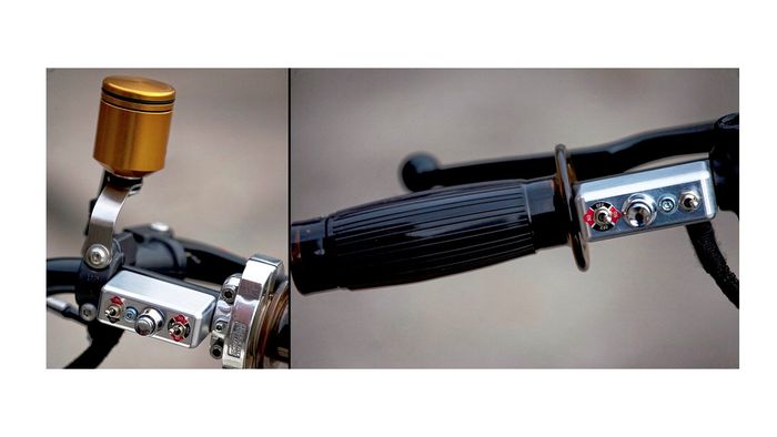 Suzuki GN250 custom tracker dari Mokka Cycles