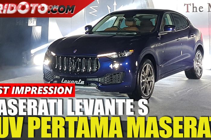Video First Impression Maserati Levante S telah tayang
