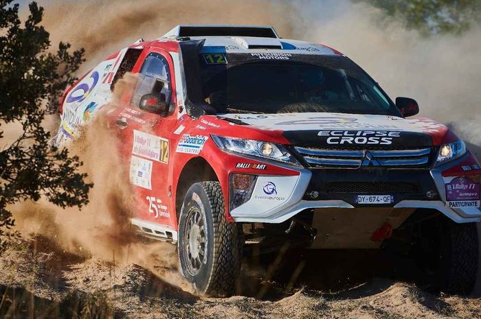 Mitsubishi Eclipse Cross untuk pertama kalinya akan bertarung di Reli Dakar