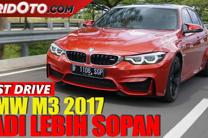 Video Test Drive BMW M3 2017 telah tayang