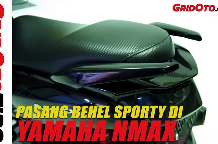 Pasang behel sporty di Yamaha NMAX