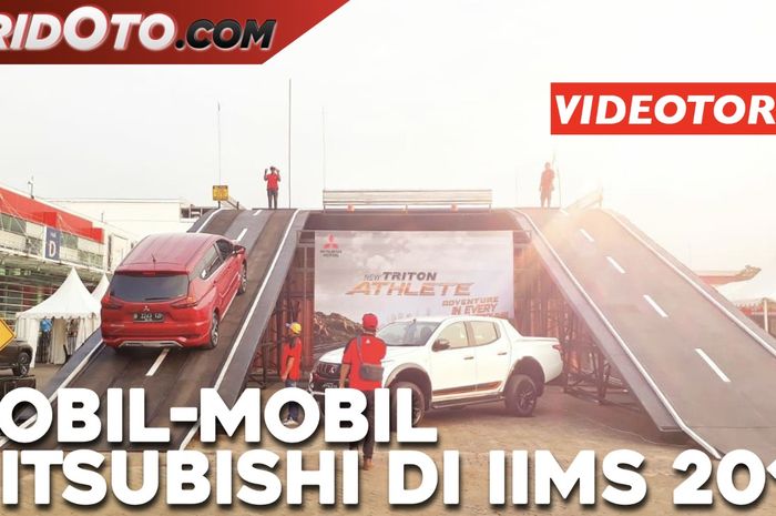 Video Mobil-mobil Mitsubishi di IIMS 2018 sudah tayang