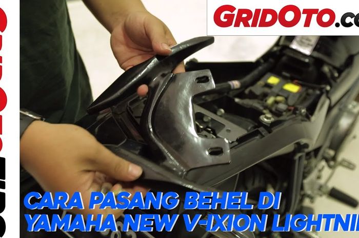 Cara pasang behel Yamaha New V-Ixion Lightning