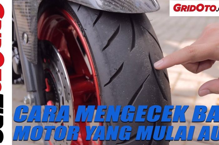 Video mengecek kondisi ban aus
