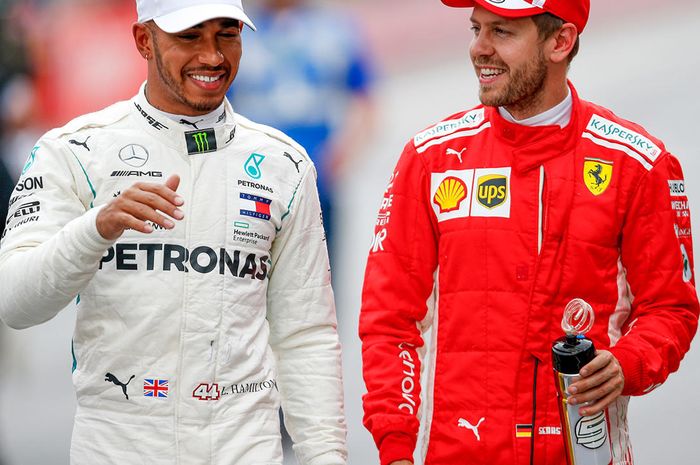 Setelag GP F1 Austria, Sebastian Vettel unggul 1 point dari Lewis Hamiton, keduanya akan bertarung pekan depan di GP F1 Inggris