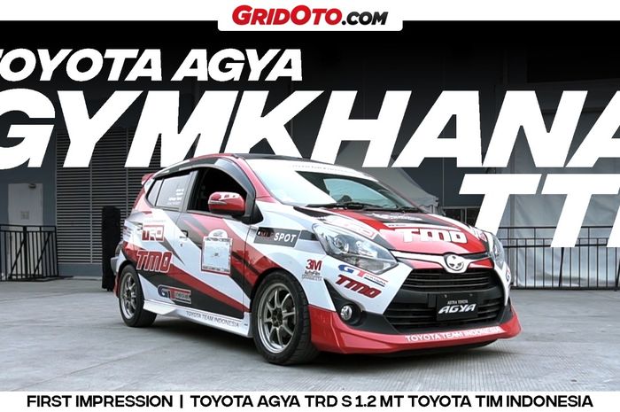 Video Toyota Agya Gymkhana TTI sudah tayang di YouTube GridOto