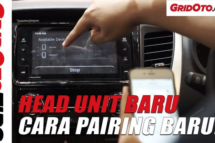 Head unit Mitsubishi Pajero Sport