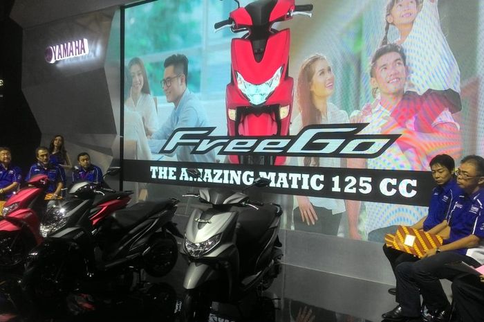 Motor matik terbaru dari Yamaha, FreeGo dibanderol Rp 18 jutaan