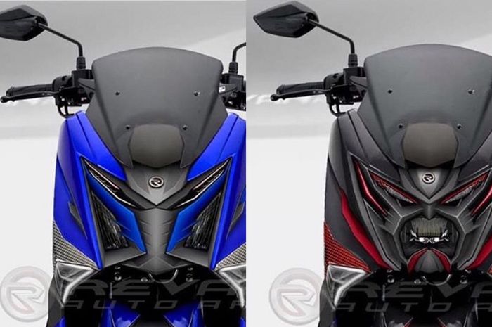 Yamaha NMAX Optimus dan Megatron